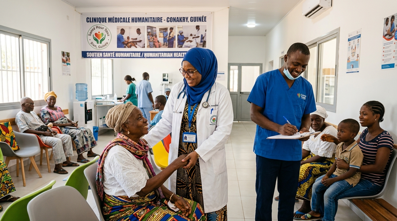 Actions humanitaires Clinique Aime Mon Prochain